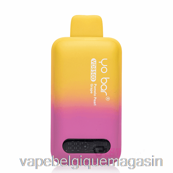 Vape Juice Yo Bar Vd8500 Jetable Pomelo Perle Raisin